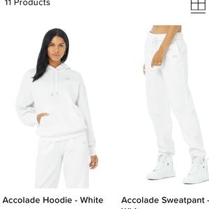 NWOT Alo Accolade sweatsuit